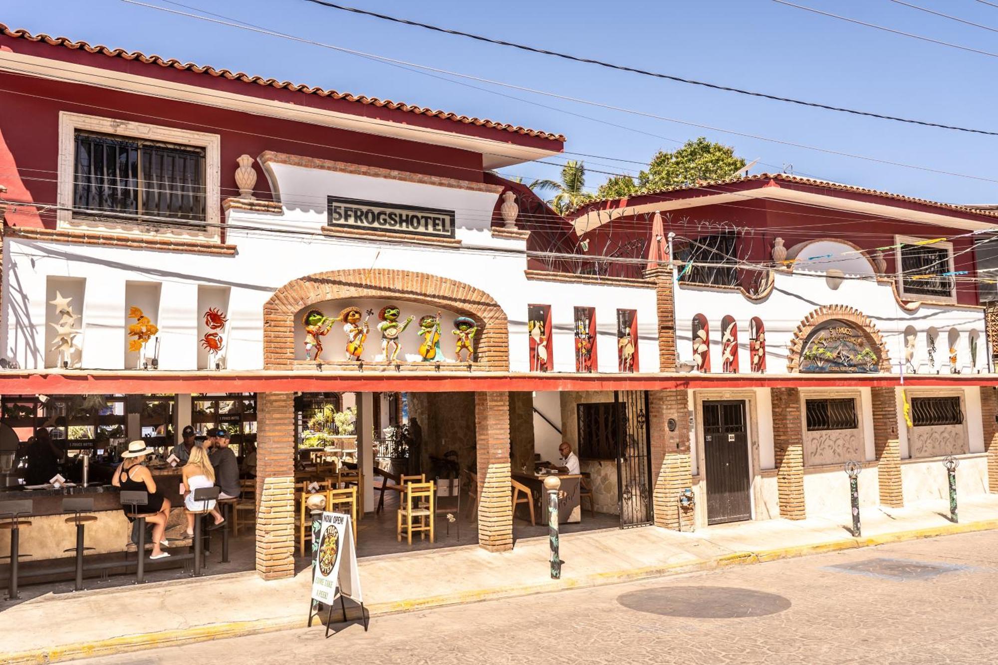 5 Frogs Hotel Bucerías Exterior foto